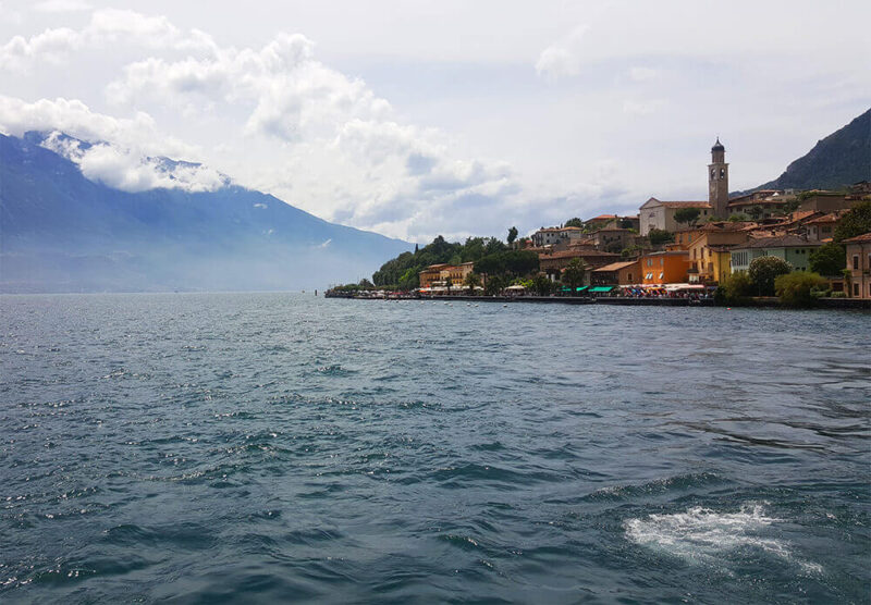 A view to Malcesine in Lago di Garda