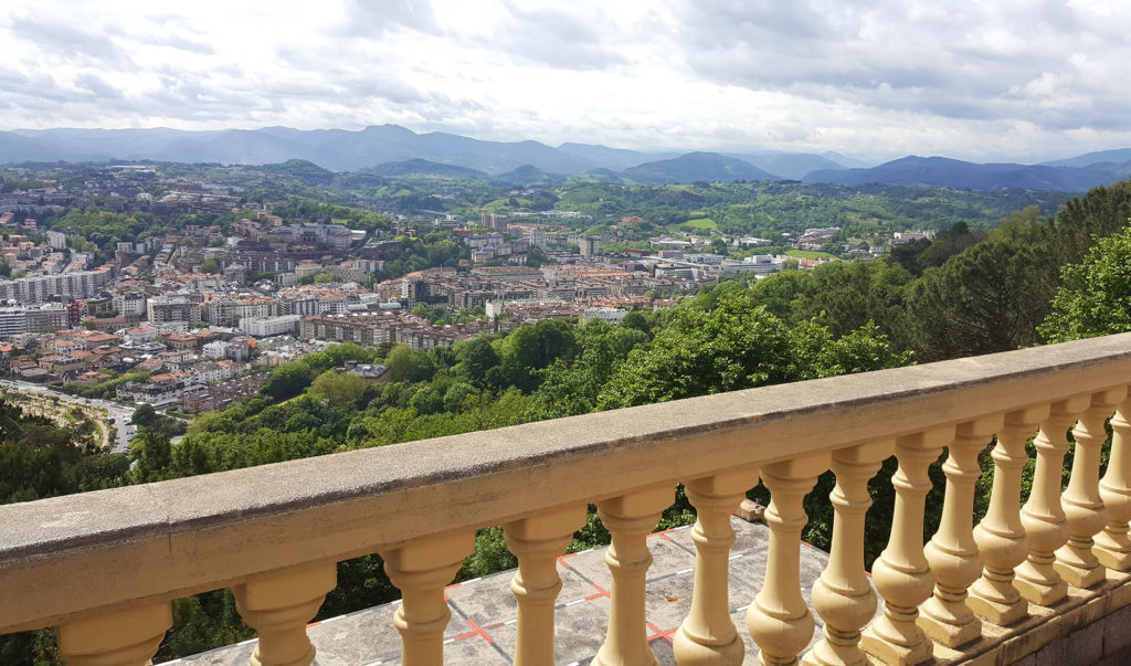 San Sebastian photos - view from Monte Igueldo