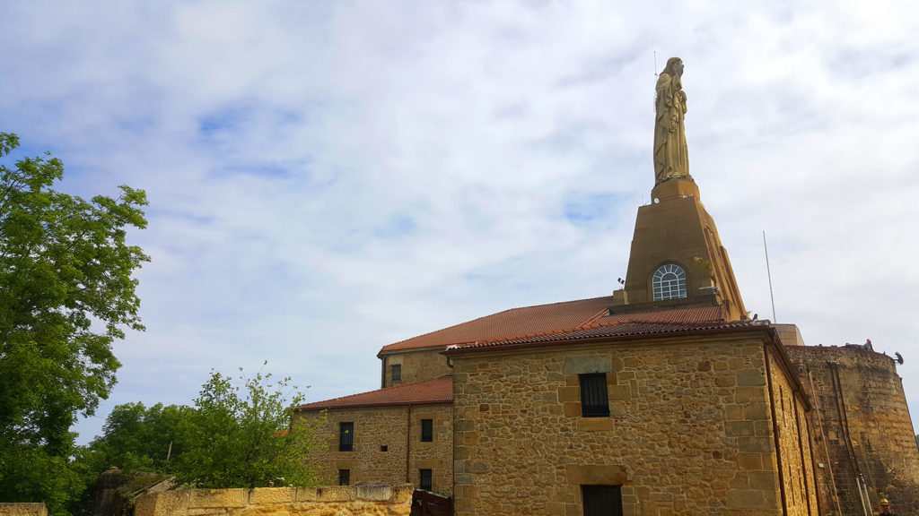 Castillo de la mota & Jesus Christ San Sebastian