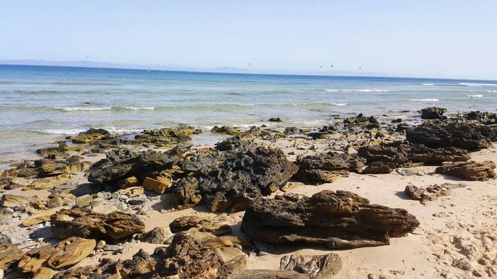 Punta Paloma beach - rocks