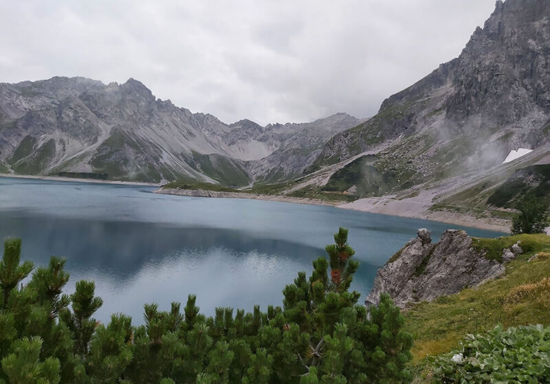 Lunersee - beautiful lake in Brand Austria