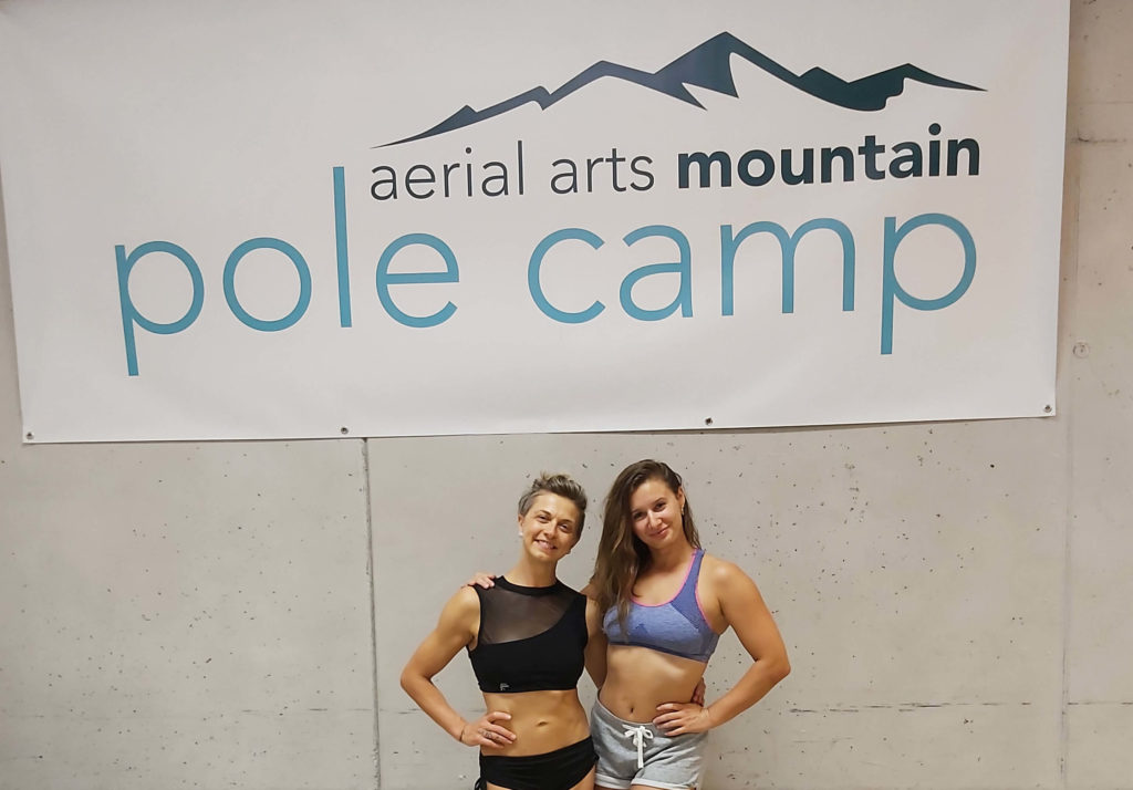 Mountain Pole Camp Agust 2019 - me & Heidi Coker