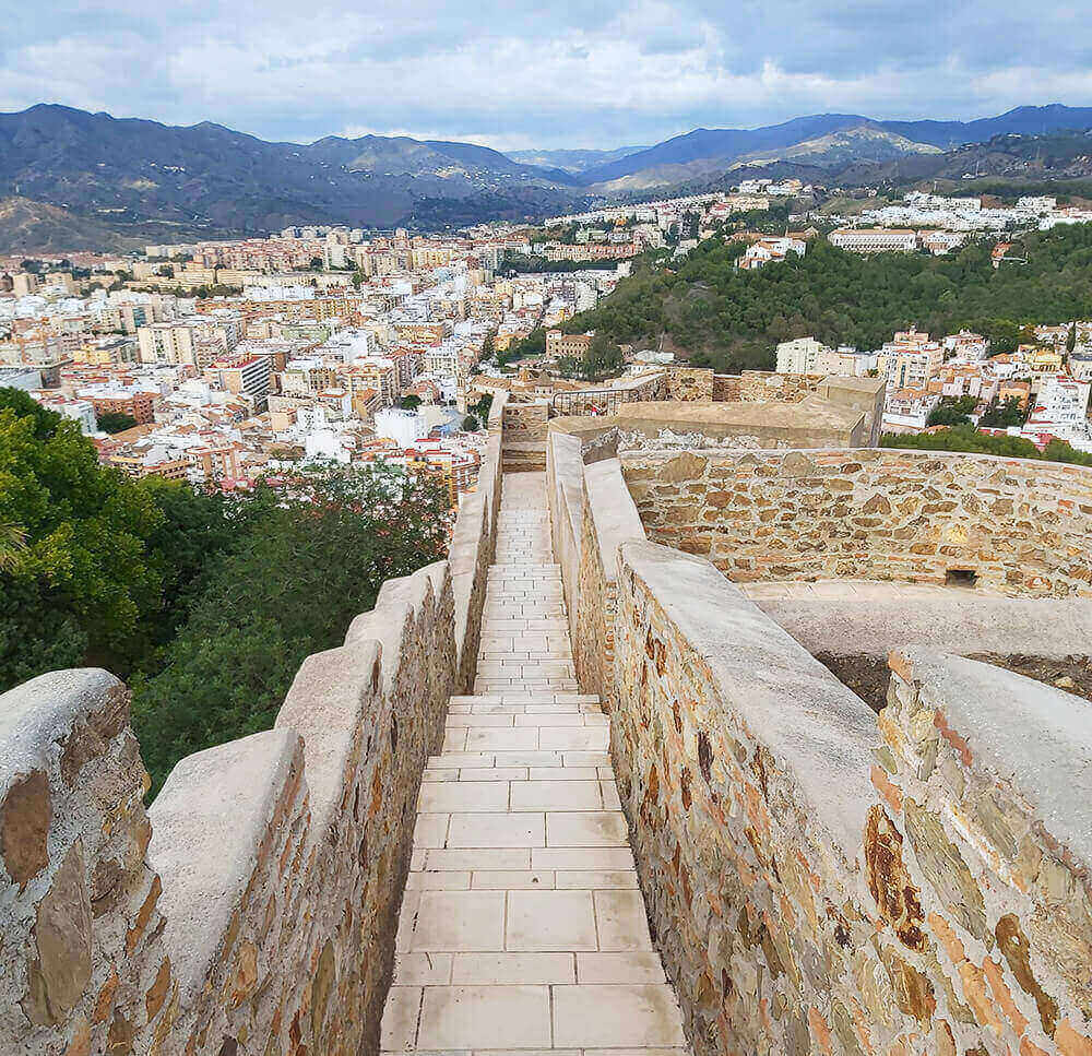 Castillo Gibralfaro in Malaga