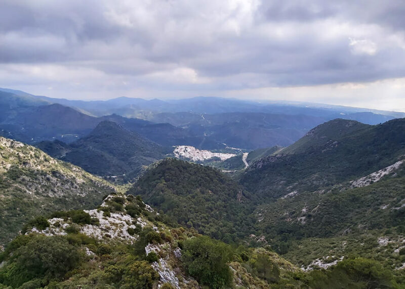 A view from Mirador de Juanar