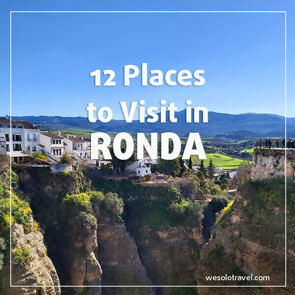 12 places to see in Ronda in 1 day