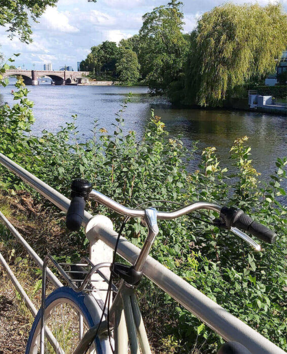 Leinfand in Hamburg, swapfiet bike