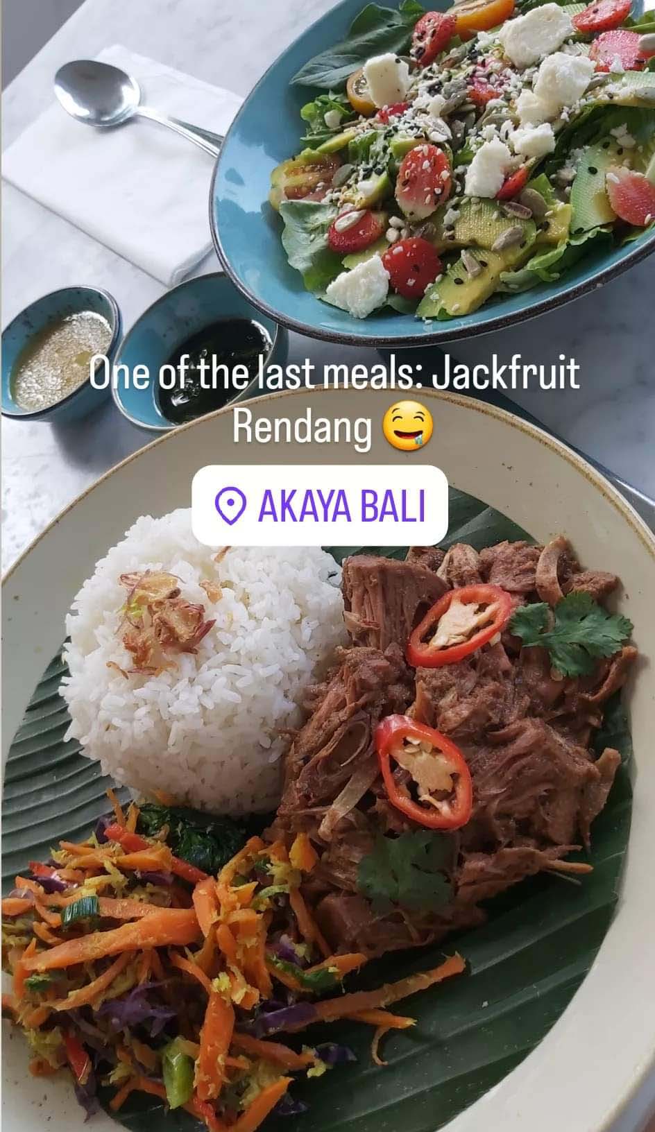 Jackfruit Rendang in Sanur, Bali