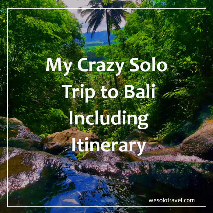 My Crazy Solo Trip to Bali Including Itinerary: Gemblang waterfall