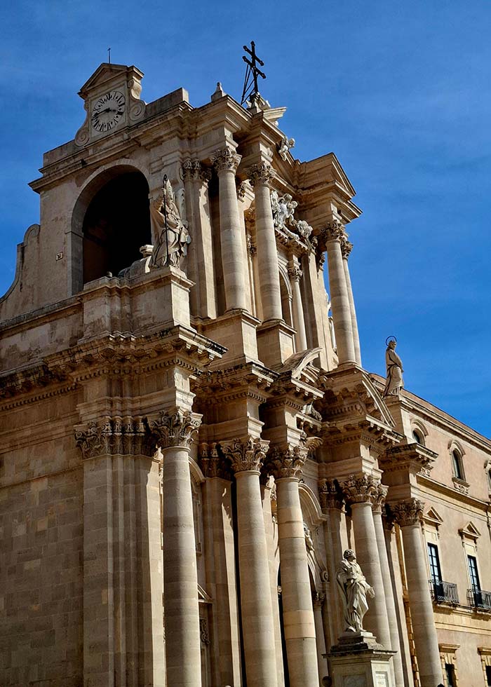 Piazza Duomo Syracuse east Sicily