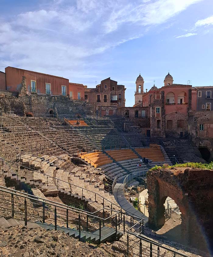 Stunning Teatro Romano Catania