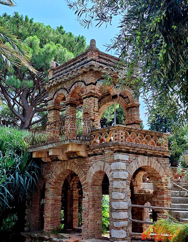 Villa Comunale architecture Taormina